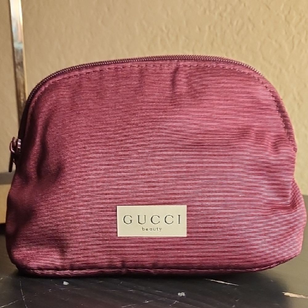 Gucci Beauty Deep Red Cosmetic Pouch